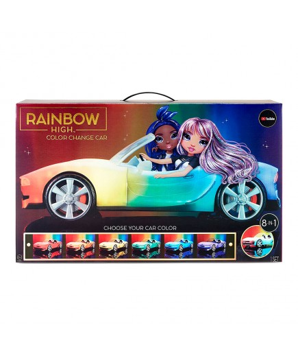 Автомобіль для ляльки Rainbow High Різнокольорове сяйво 574316