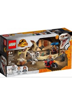 Конструктор Lego Jurassic World Атроцираптор: погоня на мотоциклі 169дет 76945