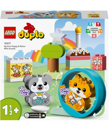 Конструктор Lego Duplo Моє перше цуценя та кошеня 22дет 10977 Конструктор Lego Duplo Моє перше цуценя та кошеня 22дет 10977