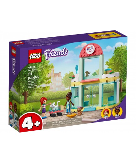 Конструктор Lego Friends Ветеринарна клініка 111дет 41695