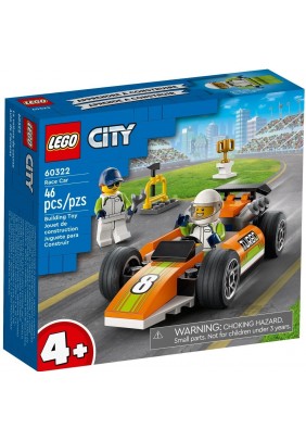 Конструктор Lego City Гоночный автомобиль 46дет 60322 - 