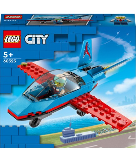 Конструктор Lego City Каскадерський літак 59дет 60323