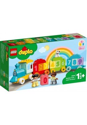 Конструктор Lego Duplo Поезд с цифрами 23дет 10954 - 