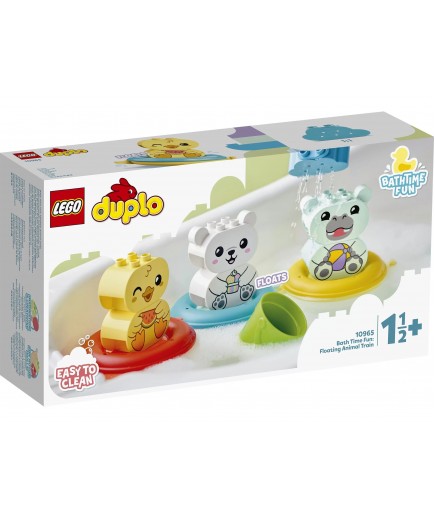 Конструктор Lego Duplo Плаваючий потяг із тваринами 14дет 10965 Конструктор Lego Duplo Плаваючий потяг із тваринами 14дет 10965