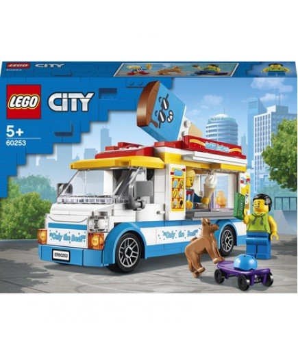 Конструктор Lego City Фургон із морозивом 200дет 60253