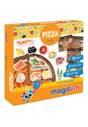 Гра магнітна Magdum Піца ML4031-27 EN