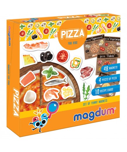 Гра магнітна Magdum Піца ML4031-27 EN