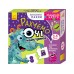 Гра настільна: З'єднуємо цифри. Рахуємо очі монстриків