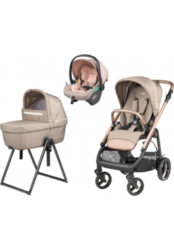 Коляска універсальна 3в1 Peg-Perego Veloce Mon Amour Belvedere Lounge PACK-VEL31LG000111