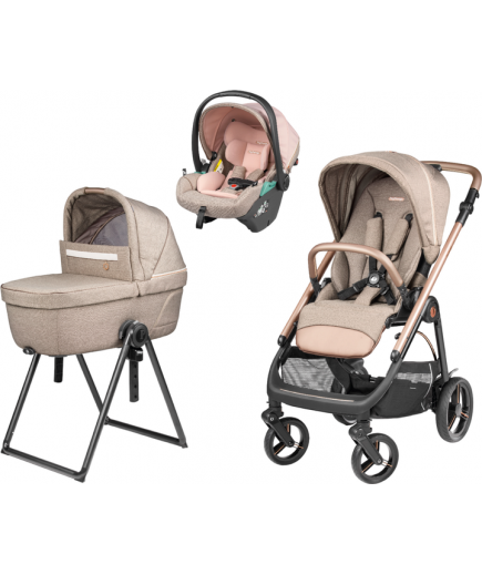 Коляска універсальна 3в1 Peg-Perego Veloce Mon Amour Belvedere Lounge PACK-VEL31LG000111