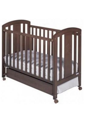 Кровать детская Micuna Nicole 120х60 см Chocolate NICOLE WALNUT - 