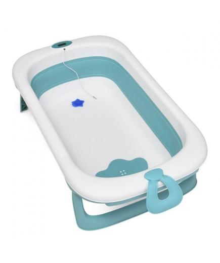 Ванна дитяча складана з термометром El Camino T-Control ME 1106 Blue