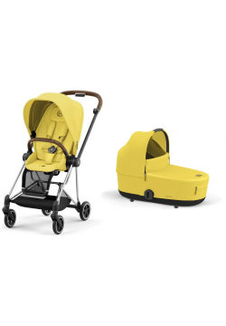 Коляска універсальна 2в1 Cybex Mios 4.0 Mustard Yellow/Chrome Brown 522000823/3