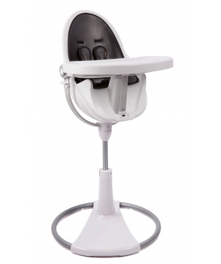 Стільчик для годування Bloom Fresco White+ midnight black E10535-W\\E10516-MBL Стільчик для годування Bloom Fresco White+ midnight black E10535-W\\E10516-MBL