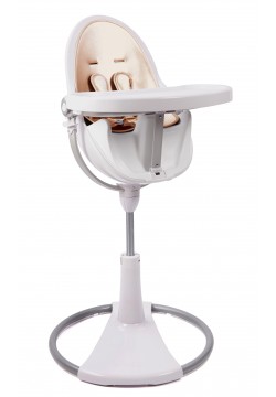 Стільчик для годування Bloom Fresco White+rose gold E10535-W\\E10516-RGL