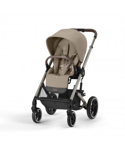 Коляска прогулянкова Cybex Balios S Lux 2023 TPE Almond Beige 522005233