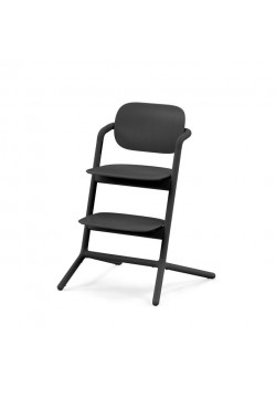 Стільчик для годування Cybex Lemo Wood Infinity Black 518001501