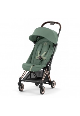 Коляска прогулочная Cybex Coya 2023 Rosegold 522004285 Leaf Green