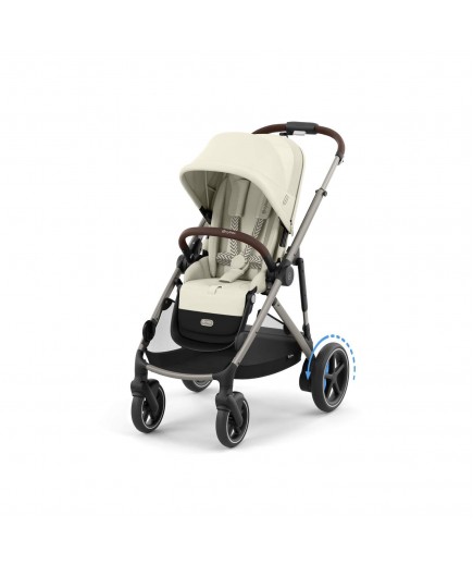 Коляска прогулянкова Cybex e-Gazelle S TPE 524000541 Seashell Beige