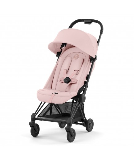 Коляска прогулянкова Cybex Coya 2023 522004345 Matt Black Peach Pink