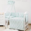 Постільний комплект Twins Premium Glamour Moon mint 8од 4029-TGM-014