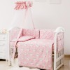 Постільний комплект Twins Premium Glamour Moon pink 8од 4029-TGM-08