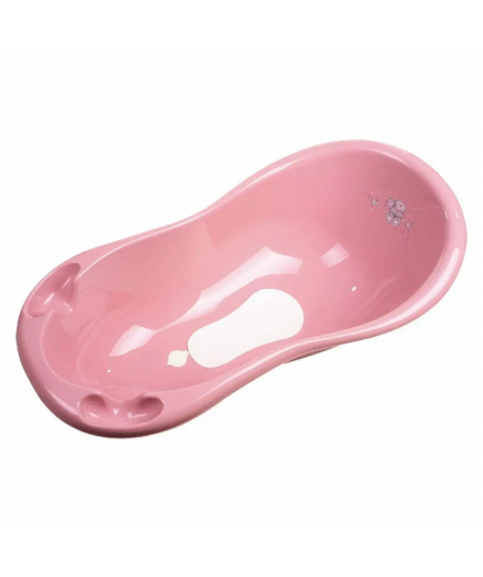 Ванна дитяча Maltex Bear Bathtub 100 cm with plug and anti-slip mat 2138_42 pink 681197