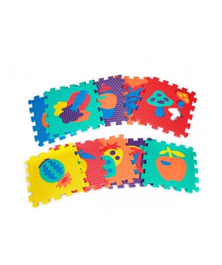 Килимок пазл Toys K Фрукти та овочі M2622 Килимок пазл Toys K Фрукти та овочі M2622