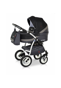 Коляска універсальна 3в1 Verdi Babies Optima black 9023-VBO-01