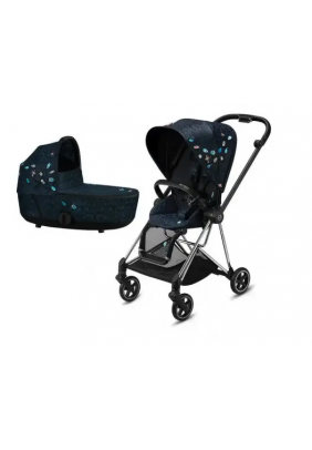 Коляска универсальная 2в1 Cybex Mios 4.0 Jewels of Nature/Chrome Black 522000783/2 - 