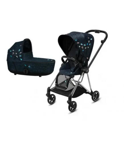 Коляска універсальна 2в1 Cybex Mios 4.0 Jewels of Nature/Chrome Black 522000783/2