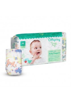 Підгузники Offspring M 42шт DP-OI-FAT-M42P-FRT