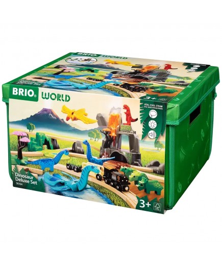 Дитяча залізниця BRIO Deluxe Динозаври 36104 Дитяча залізниця BRIO Deluxe Динозаври 36104