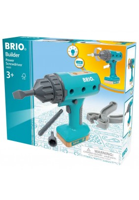 Шуруповерт на батарейках BRIO Builder  34600