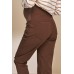 Штани для вагітних S-XXL Юла мама LONE TTR-33.023 -коричневий