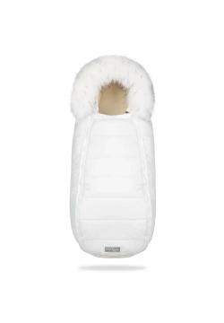 Конверт Dorechi Baby XS Овчина 1878О White з опушкою