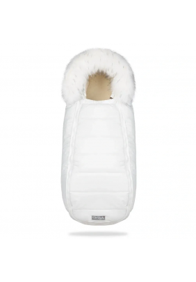Конверт Dorechi Baby XS Овчина 1878О White з опушкою