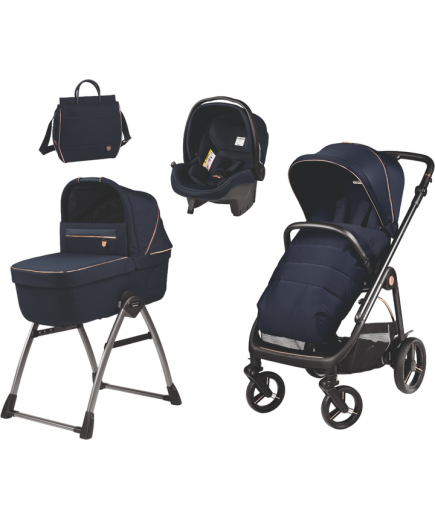 Коляска універсальна 3в1 Peg-Perego Veloce Blue Shine SL PACK-VEL31SL000017