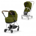 Коляска універсальна 2в1 Cybex Mios 4.0 Khaki Green/Chrome Brown 522000818/3