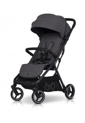 Коляска прогулочная EasyGo Hero Ebony W/EA/HERO/CG Cloud grey
