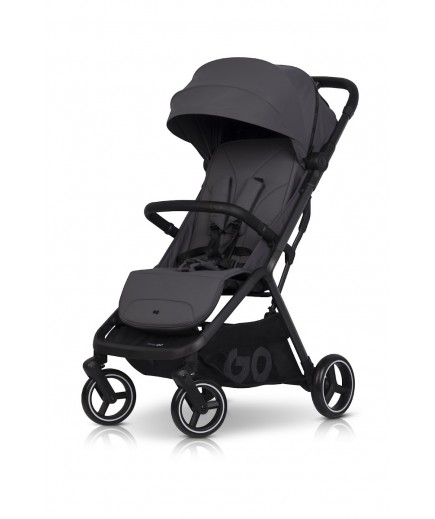 Коляска прогулянкова EasyGo Hero Ebony W/EA/HERO/CG Cloud grey Коляска прогулянкова EasyGo Hero Ebony W/EA/HERO/CG Cloud grey