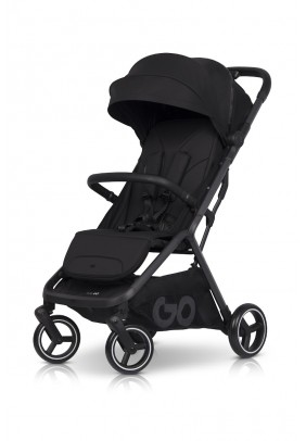 Коляска прогулочная EasyGo Hero Ebony W/EA/HERO/EB Black