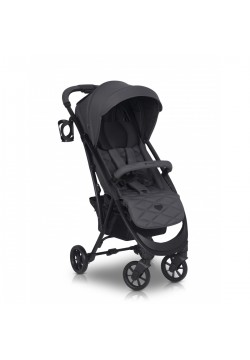 Коляска прогулянкова Euro-Cart Volt black edition Iron 9023-ECVB-16