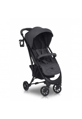 Коляска прогулочная Euro-Cart Volt black edition Iron 9023-ECVB-16