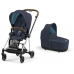 Коляска універсальна 2в1 Cybex Mios 4.0 Nautical Blue/Chrome Brown 522000807/3