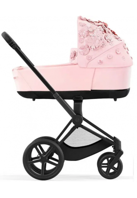 Коляска універсальна (люлька) Cybex Priam 4.0 Simply Flowers Pink/Matt Black 522000929/1