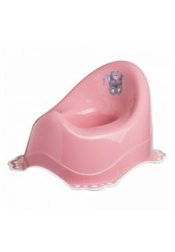 Горшок Maltex Bear Chamber pot with anti slip rubber 4064_42 pink 681176