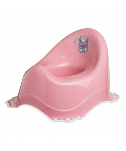 Горшок Maltex Bear Chamber pot with anti slip rubber 4064_42 pink 681176