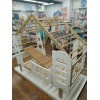 Ліжко дитяче TatkoPlayground Montessori Будиночок 1600x800 ТРMDNEW-white