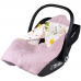 Ковдра Lionelo Travel Swaddle Blanket pink flower LO-TRAVEL SWADDLE BLANKET PINK FLOWER фото 2